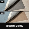 image:imageGORILLA GRIP Premium Dual Sided Thick Rug Gripper Pad for Hardwood Floors Breathable Slip Resistant Pad Grips Under Carpet Area Rugs for Hard Surface Floor Protection Easy Trim Mats 2x3 BeigeGrey