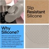 image:imageGORILLA GRIP Silicone Oven Mitts 550F Heat Resistant 125x83 BlackAlmond