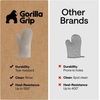 image:imageGORILLA GRIP Silicone Oven Mitts 550F Heat Resistant 125x83 BlackAlmond