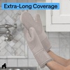 image:imageGORILLA GRIP Silicone Oven Mitts 550F Heat Resistant 125x83 BlackAlmond