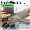 image:imageGORILLA GRIP Silicone Oven Mitts 550F Heat Resistant 125x83 BlackAlmond