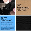 image:imageGORILLA GRIP Silicone Oven Mitts 550F Heat Resistant 125x83 BlackBlack