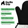 image:imageGORILLA GRIP Silicone Oven Mitts 550F Heat Resistant 125x83 BlackBlack