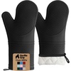 image:imageGORILLA GRIP Silicone Oven Mitts 550F Heat Resistant 125x83 BlackBlack
