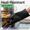 image:imageGORILLA GRIP Silicone Oven Mitts 550F Heat Resistant 125x83 BlackBlack