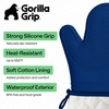 image:imageGORILLA GRIP Silicone Oven Mitts 550F Heat Resistant 125x83 BlackBlue