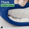 image:imageGORILLA GRIP Silicone Oven Mitts 550F Heat Resistant 125x83 BlackBlue