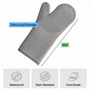 image:imageGORILLA GRIP Silicone Oven Mitts 550F Heat Resistant 125x83 BlackGray