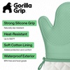 image:imageGORILLA GRIP Silicone Oven Mitts 550F Heat Resistant 125x83 BlackMint
