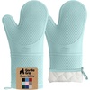 image:imageGORILLA GRIP Silicone Oven Mitts 550F Heat Resistant 125x83 BlackMint