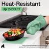 image:imageGORILLA GRIP Silicone Oven Mitts 550F Heat Resistant 125x83 BlackMint