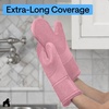 image:imageGORILLA GRIP Silicone Oven Mitts 550F Heat Resistant 125x83 BlackPink