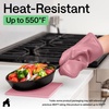 image:imageGORILLA GRIP Silicone Oven Mitts 550F Heat Resistant 125x83 BlackPink