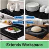 image:imageGORILLA GRIP Silicone Stove Cover for Electric Stoves 28x20 GrayBlack
