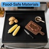 image:imageGORILLA GRIP Silicone Stove Cover for Electric Stoves 28x20 GrayBlack