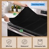 image:imageGORILLA GRIP Silicone Stove Cover for Electric Stoves 28x20 GrayBlack