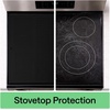 image:imageGORILLA GRIP Silicone Stove Cover for Electric Stoves 28x20 GrayBlack