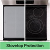 image:imageGORILLA GRIP Silicone Stove Cover for Electric Stoves 28x20 GrayGray
