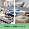 image:imageGORILLA GRIP Silicone Stove Cover for Electric Stoves 28x20 GrayGray