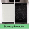 image:imageGORILLA GRIP Silicone Stove Cover for Electric Stoves 28x20 GrayWhite