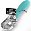 image:imageGORILLA GRIP Heavy Duty Ice Cream Scoop Professional Scooper BlackTurquoise