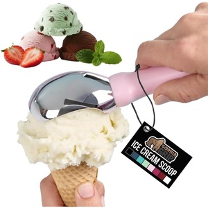 image:imageGORILLA GRIP Heavy Duty Ice Cream Scoop Professional Scooper BlackPink