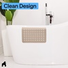 image:imageGORILLA GRIP Bath Tub Shower Mat Bathtub Floor Liner 35x16 ClearBeige Opaque