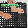 image:imageGORILLA GRIP Bath Tub Shower Mat Bathtub Floor Liner 35x16 ClearBlack Opaque