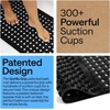 image:imageGORILLA GRIP Bath Tub Shower Mat Bathtub Floor Liner 35x16 ClearBlack Opaque