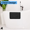 image:imageGORILLA GRIP Bath Tub Shower Mat Bathtub Floor Liner 35x16 ClearBlack Opaque