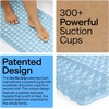 image:imageGORILLA GRIP Bath Tub Shower Mat Bathtub Floor Liner 35x16 ClearBlue Translucent