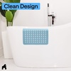 image:imageGORILLA GRIP Bath Tub Shower Mat Bathtub Floor Liner 35x16 ClearBlue Translucent
