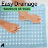 image:imageGORILLA GRIP Bath Tub Shower Mat Bathtub Floor Liner 35x16 ClearBlue Translucent