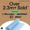 image:imageGORILLA GRIP Bath Tub Shower Mat Bathtub Floor Liner 35x16 ClearBlue Translucent