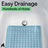 image:imageGORILLA GRIP Bath Tub Shower Mat Bathtub Floor Liner 35x16 ClearBlue Translucent