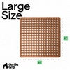 image:imageGORILLA GRIP Bath Tub Shower Mat Bathtub Floor Liner 35x16 ClearBrown Translucent