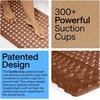 image:imageGORILLA GRIP Bath Tub Shower Mat Bathtub Floor Liner 35x16 ClearBrown Translucent