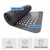 image:imageGORILLA GRIP Bath Tub Shower Mat Bathtub Floor Liner 35x16 ClearCharcoal Opaque