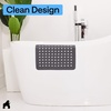 image:imageGORILLA GRIP Bath Tub Shower Mat Bathtub Floor Liner 35x16 ClearCharcoal Opaque