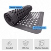 image:imageGORILLA GRIP Bath Tub Shower Mat Bathtub Floor Liner 35x16 ClearCharcoal Opaque