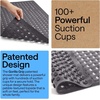image:imageGORILLA GRIP Bath Tub Shower Mat Bathtub Floor Liner 35x16 ClearCharcoal Opaque