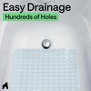 image:imageGORILLA GRIP Bath Tub Shower Mat Bathtub Floor Liner 35x16 ClearFrosted Ice