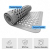 image:imageGORILLA GRIP Bath Tub Shower Mat Bathtub Floor Liner 35x16 ClearGray Opaque