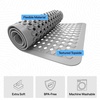 image:imageGORILLA GRIP Bath Tub Shower Mat Bathtub Floor Liner 35x16 ClearGray Opaque
