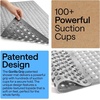 image:imageGORILLA GRIP Bath Tub Shower Mat Bathtub Floor Liner 35x16 ClearGray Opaque