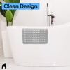 image:imageGORILLA GRIP Bath Tub Shower Mat Bathtub Floor Liner 35x16 ClearGray Translucent
