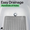 image:imageGORILLA GRIP Bath Tub Shower Mat Bathtub Floor Liner 35x16 ClearGray Translucent