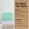 image:imageGORILLA GRIP Bath Tub Shower Mat Bathtub Floor Liner 35x16 ClearGreen Translucent