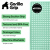 image:imageGORILLA GRIP Bath Tub Shower Mat Bathtub Floor Liner 35x16 ClearGreen Translucent