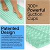 image:imageGORILLA GRIP Bath Tub Shower Mat Bathtub Floor Liner 35x16 ClearGreen Translucent
